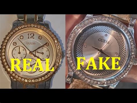 how do i know if my guess watch is fake|genuine guess watches.